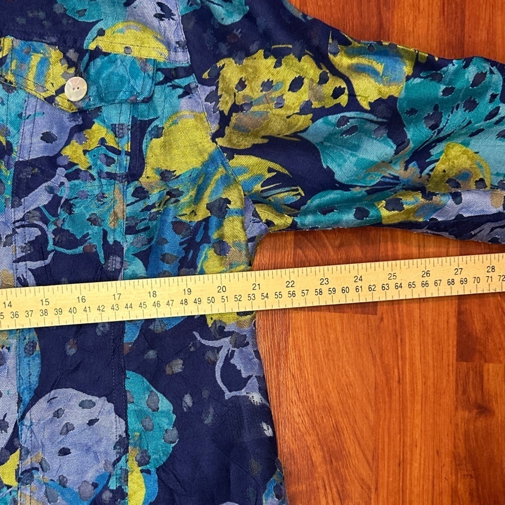 Ruby Rd. Multicolor Abstract Button-Up Shirt - Picture 6 of 9
